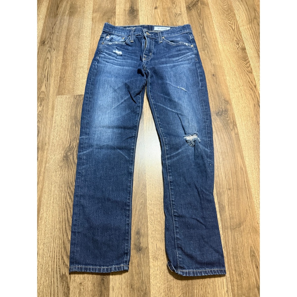 AG Adriano Goldschmied Jeans Women Size 25R Blue Ex-Boyfriend Slim Slouchy Slim